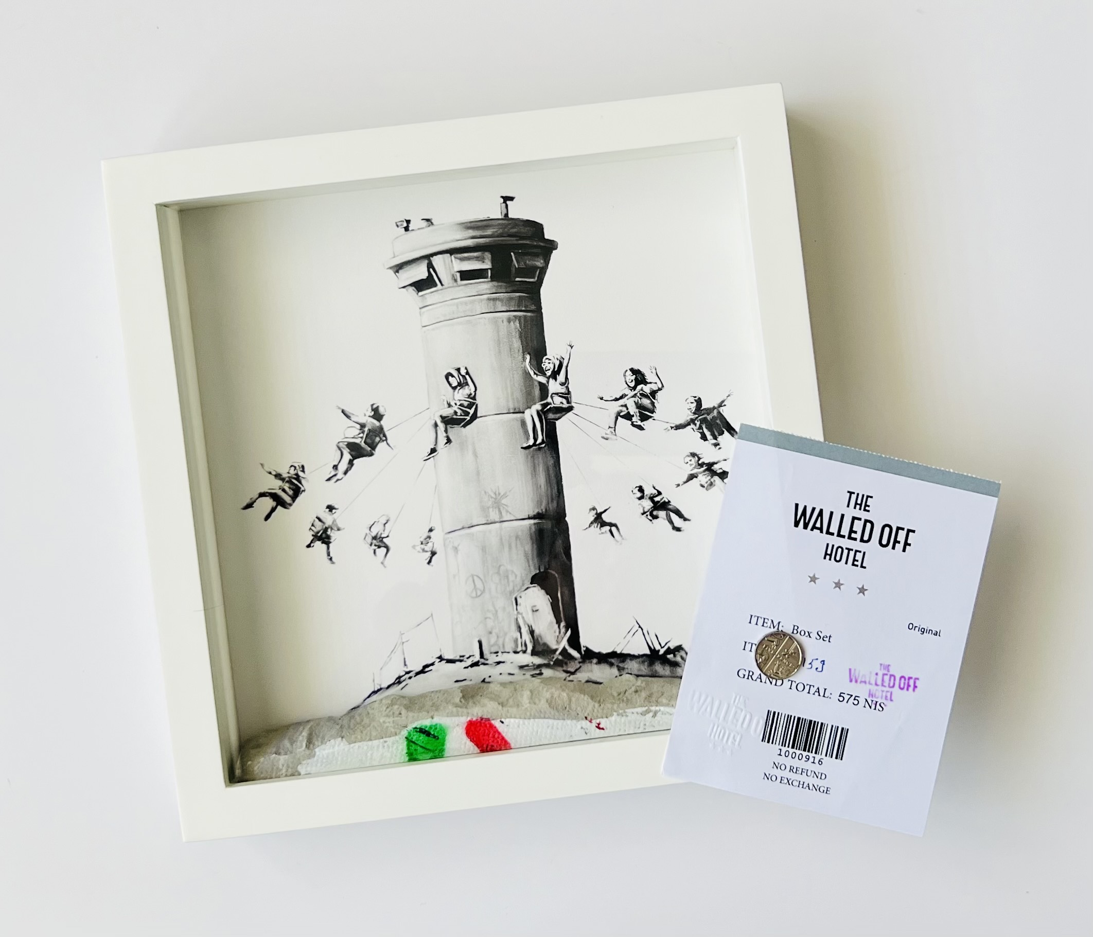 Banksy Walled off Hotel Box Set Print Installation Limited Edition